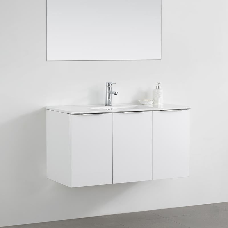 MUEBLE BANO BLANCO SERIE VENUS 100X46X55CM BENOTTI
