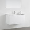 MUEBLE BANO BLANCO SERIE VENUS 100X46X55CM BENOTTI