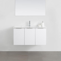MUEBLE BANO BLANCO SERIE VENUS 100X46X55CM BENOTTI