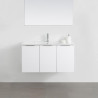 MUEBLE BANO BLANCO SERIE VENUS 100X46X55CM BENOTTI