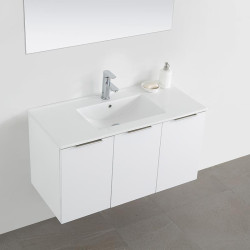 MUEBLE BANO BLANCO SERIE VENUS 100X46X55CM BENOTTI