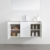 MUEBLE BANO BLANCO SERIE VENUS 100X46X55CM BENOTTI