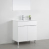 MUEBLE BANO BLANCO SERIE MINERVA 80X46X85CM BENOTTI