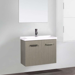 MUEBLE BANO HAYA CENIZA SERIE FELICITAS 60X48X50CM BENOTTI