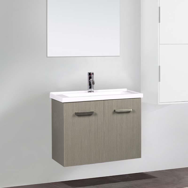 MUEBLE BANO HAYA CENIZA SERIE FELICITAS 60X48X50CM BENOTTI