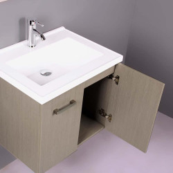 MUEBLE BANO HAYA CENIZA SERIE FELICITAS 60X48X50CM BENOTTI