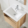 MUEBLE BANO HAYA GRIS SERIE BELONA 80X46X50CM BENOTTI