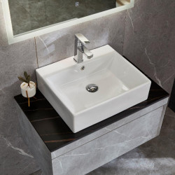 MUEBLE BANO GRIS SERIE PAX 80X46X52CM BENOTTI