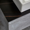 MUEBLE BANO GRIS SERIE PAX 80X46X52CM BENOTTI