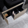 MUEBLE BANO HAYA NEGRO SERIE VESTA 80X50X65CM BENOTTI
