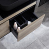 MUEBLE BANO HAYA NEGRO SERIE VESTA 80X50X65CM BENOTTI