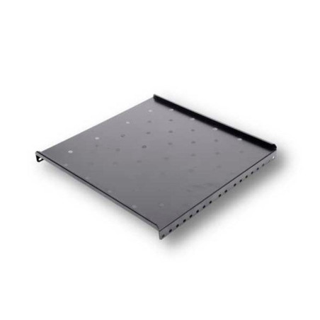 BANDEJA FIJA PARA ARMARIOS RACK CON FIJACION FRONTAL 1U 600MM VOLTEN