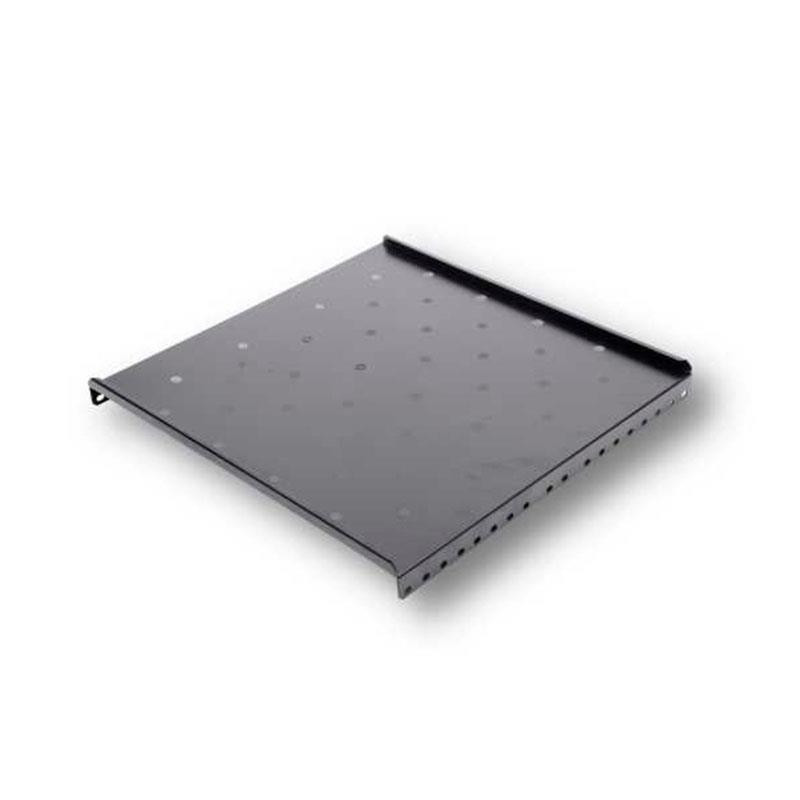 BANDEJA FIJA PARA ARMARIOS RACK CON FIJACION FRONTAL 1U 800MM VOLTEN