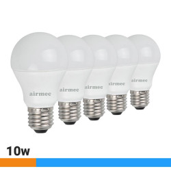 BOMBILLAS LED PACK 5 10W A60 E27 LUZ FRIA AIRMEC
