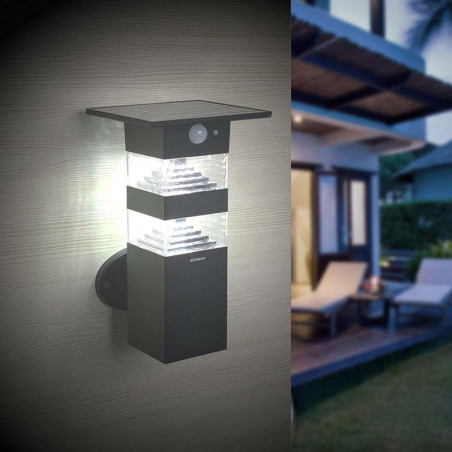 APLIQUE LED SOLAR 33W 400 LUMENS SERIE CALITRI LUZ FRIA AIRMEC