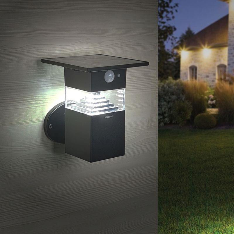 APLIQUE LED SOLAR 33W 400 LUMENS SERIE COCHEM LUZ FRIA AIRMEC