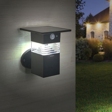 APLIQUE LED SOLAR 33W 400 LUMENS SERIE COCHEM LUZ FRIA AIRMEC