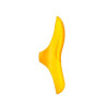 VIBRADOR PARA EL DEDO PEQUENO Y VERSATIL AMARILLO SATISFYER