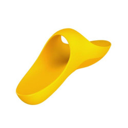 VIBRADOR PARA EL DEDO PEQUENO Y VERSATIL AMARILLO SATISFYER