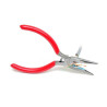 ALICATE DE CORTE 5 125 MM PUNTA FINA ROJO BAKU