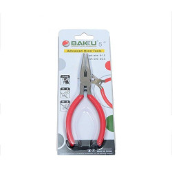 ALICATE DE CORTE 5 125 MM PUNTA FINA ROJO BAKU