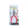 ALICATE DE CORTE 5 125 MM PUNTA FINA ROJO BAKU