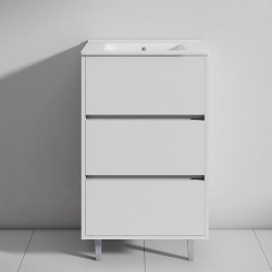 MUEBLE BANO BLANCO SERIE TOSCANA 60X46X85CM BENOTTI