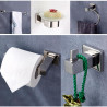 ACCESORIOS DE BANO SERIE CRETA 5PIEZAS NIQUEL BENOTTI