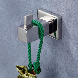 ACCESORIOS DE BANO SERIE CRETA 5PIEZAS NIQUEL BENOTTI