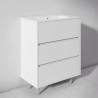 MUEBLE BANO BLANCO SERIE TOSCANA 80X46X85CM BENOTTI