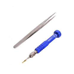 DESTORNILLADOR DE PRECISION PINZAS 5 PUNTAS BAKU