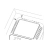 HORNO FREIDORA DE AIRE CALIENTE 12 LITROS 1600W LARRYHOUSE
