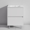 MUEBLE BANO BLANCO SERIE OPORTO 60X46X85CM BENOTTI