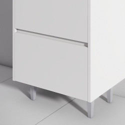 MUEBLE BANO BLANCO SERIE OPORTO 60X46X85CM BENOTTI