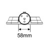 FAROLA LED SOLAR 150W 1200 LUMENS SERIE STREET AIRMEC
