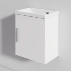 MUEBLE BANO BLANCO SERIE NIZA 40X22X48CM BENOTTI