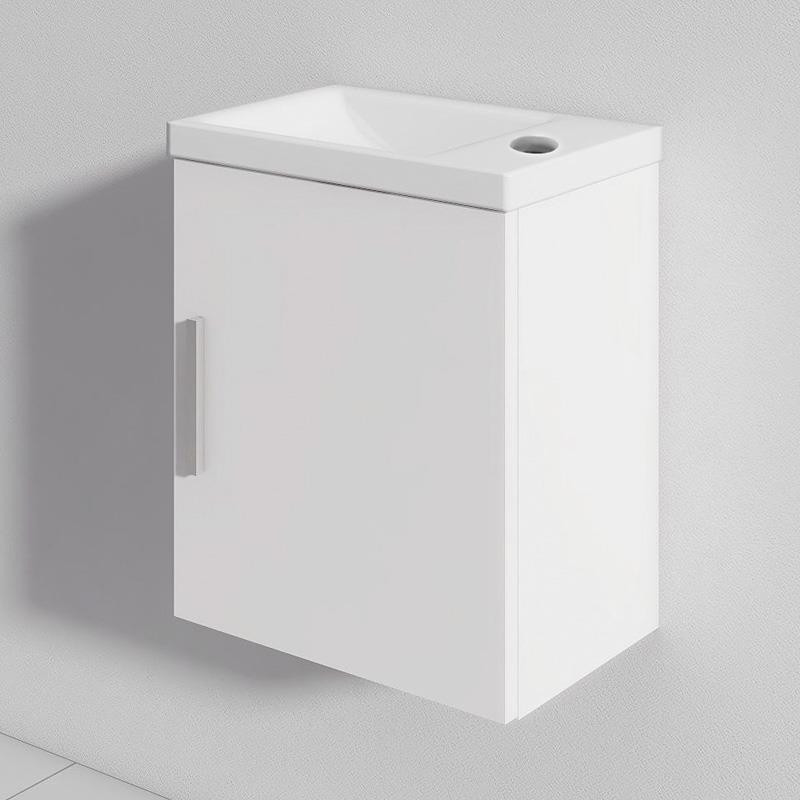 MUEBLE BANO BLANCO SERIE NIZA 40X22X48CM BENOTTI