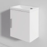 MUEBLE BANO BLANCO SERIE NIZA 40X22X48CM BENOTTI