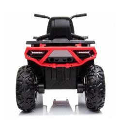 COCHE BATERIA ATV QUAD ROJO