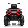 COCHE BATERIA ATV QUAD ROJO