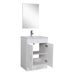 MUEBLE BANO BLANCO SERIE FLORENCIA 60X46X85CM BENOTTI