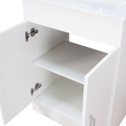 MUEBLE BANO BLANCO SERIE FLORENCIA 60X46X85CM BENOTTI