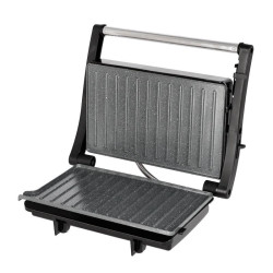 SANDWICHERA INOX 1000W PLACAS GRILL A LA PIEDRA LARRYHOUSE
