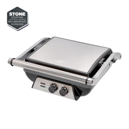 SANDWICHERA INOX MULTIFUNCION 2000W PLACAS GRILL A LA PIEDRA LARRYHOUSE