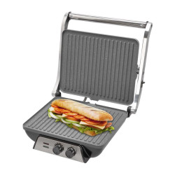 SANDWICHERA INOX MULTIFUNCION 2000W PLACAS GRILL A LA PIEDRA LARRYHOUSE