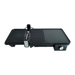 PLANCHA DE ASAR Y SANDWICHERA 2000W PLACAS 2 EN 1 LARRYHOUSE