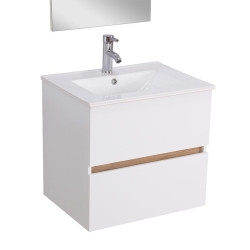 MUEBLE BANO BLANCO SERIE TREVISO 60X46X52CM BENOTTI
