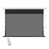 PANTALLA PROYECCION MOTORIZADA TENSADA POR LENGUETA 221X124 CM VOLTEN
