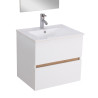 MUEBLE BANO BLANCO SERIE TREVISO 80X46X52CM BENOTTI