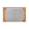 PLANCHA DE ASAR BAMBOO 2000W PLACA LISA LARRYHOUSE